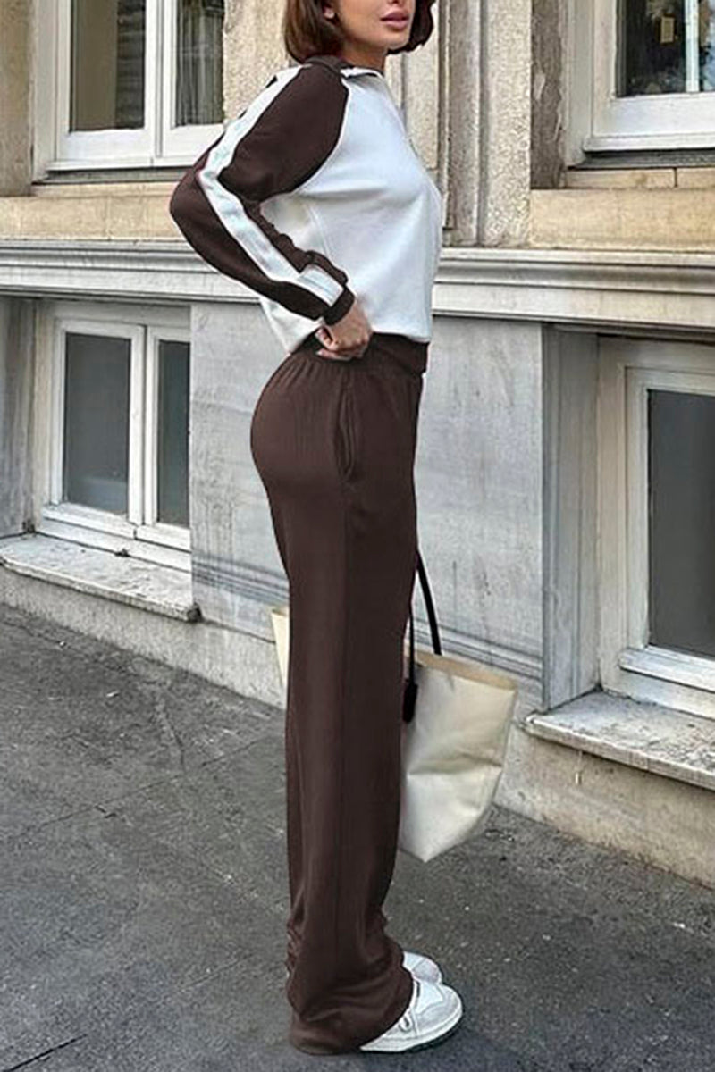 Sporty Two-Piece Workout Set