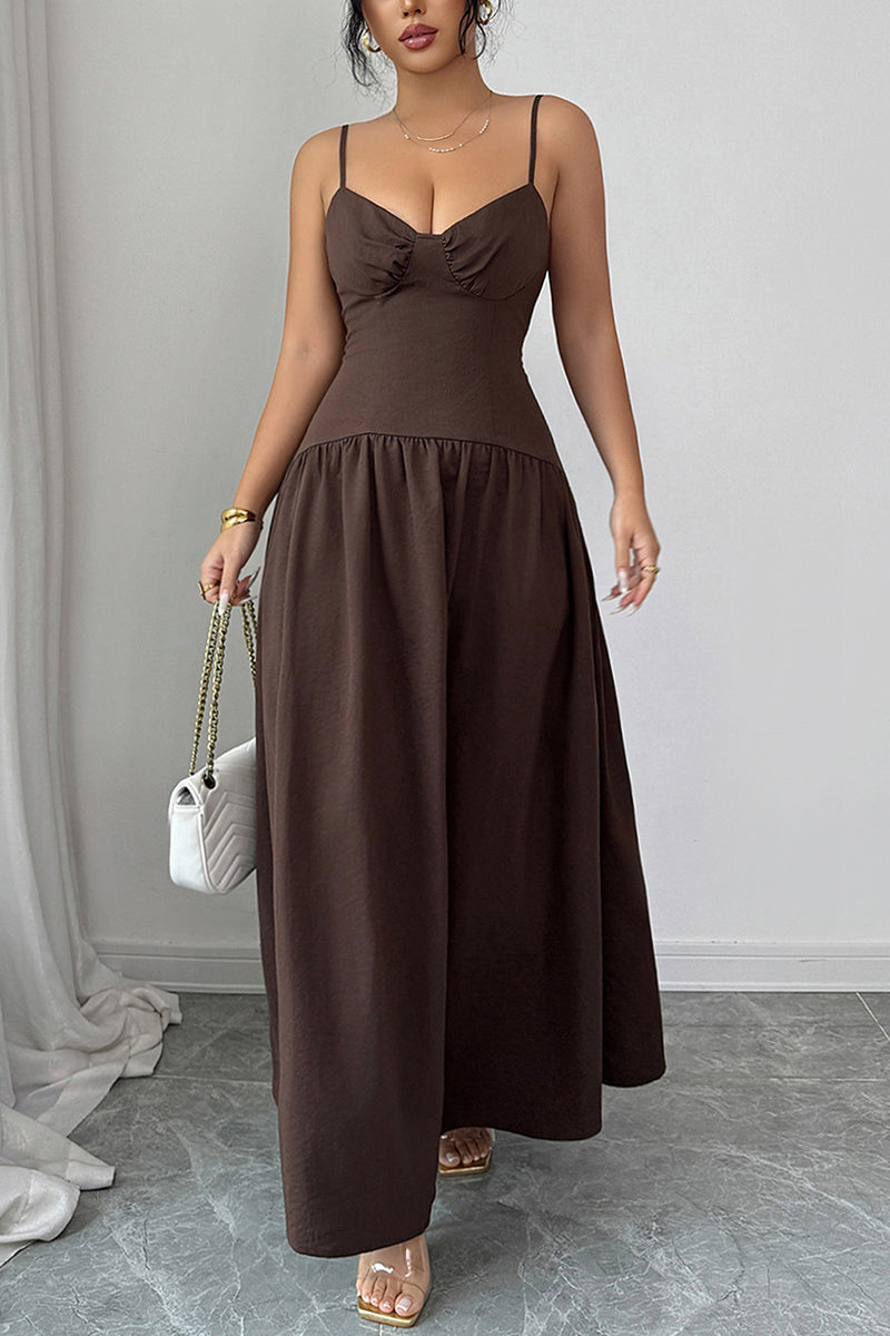 Sleeveless Maxi Bodycon Dress