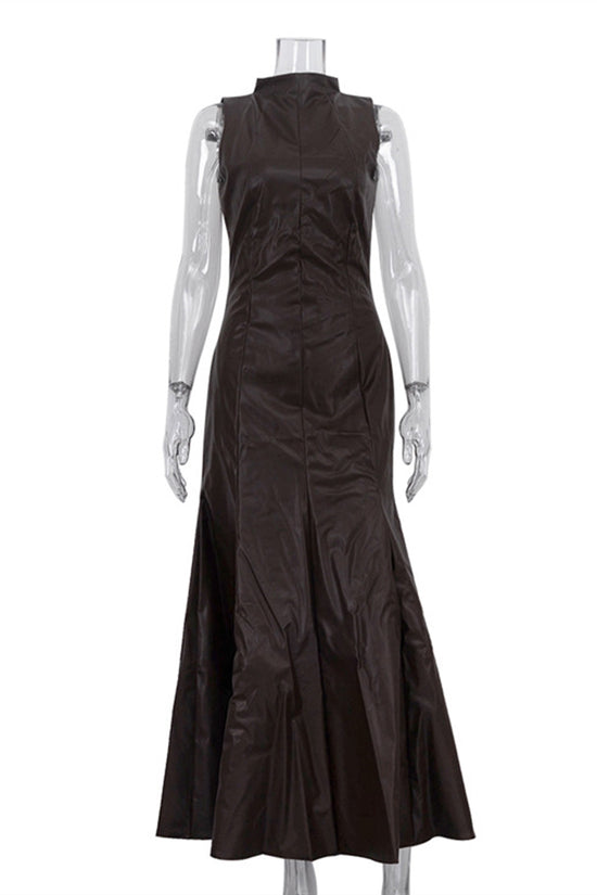 Elegant Sleeveless Maxi Dress