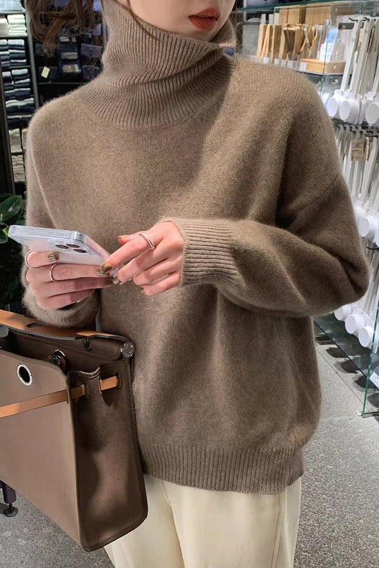 Cozy Turtleneck Oversized Sweater
