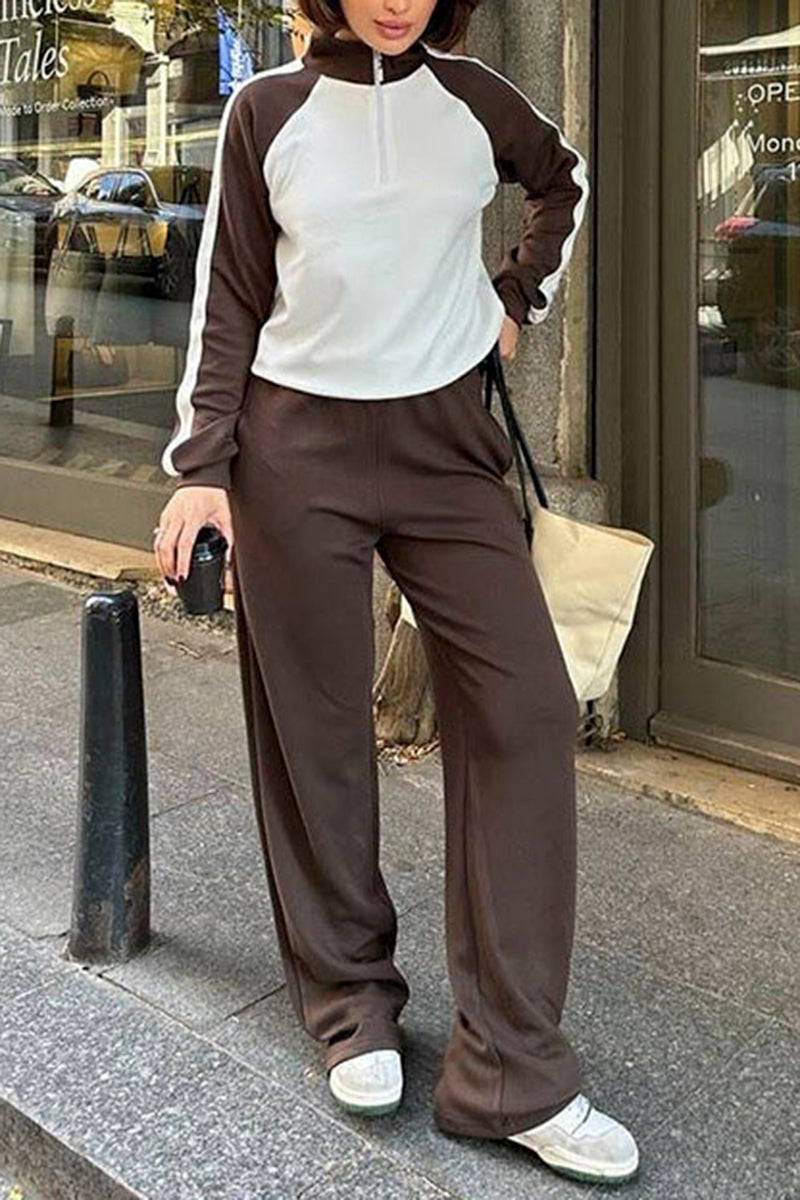 Sporty Two-Piece Workout Set