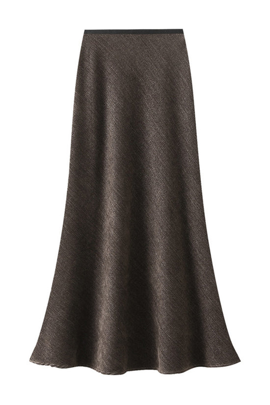 Elegant Midi Skirt with Subtle Flair
