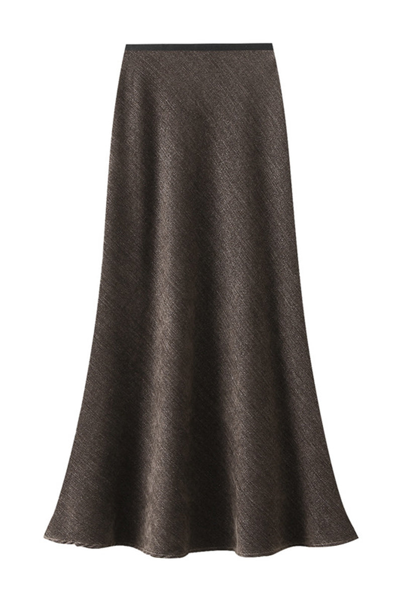 Elegant Midi Skirt with Subtle Flair