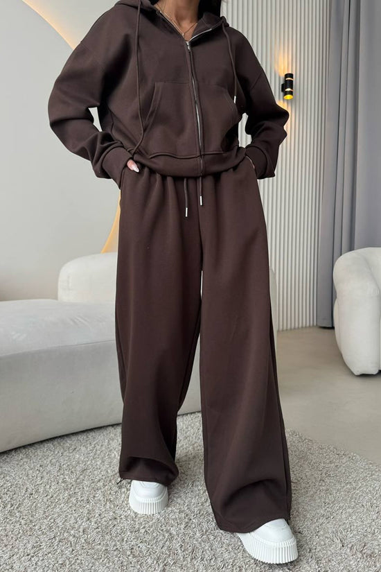 Cozy Hooded Activewear Set