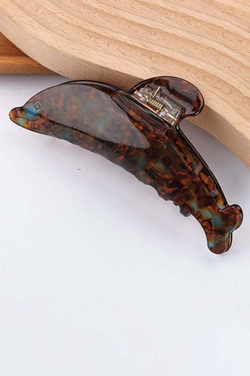 Dolphin Design Hair Claw