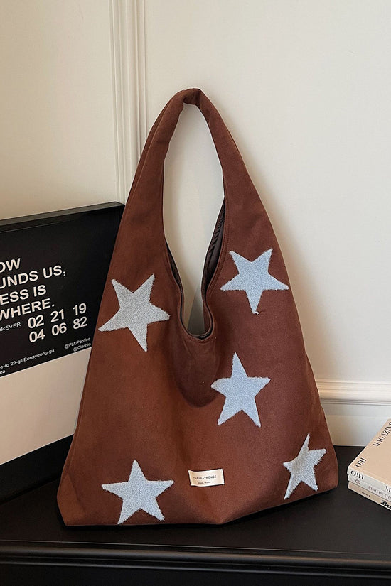 Star-Patterned Tote Bag