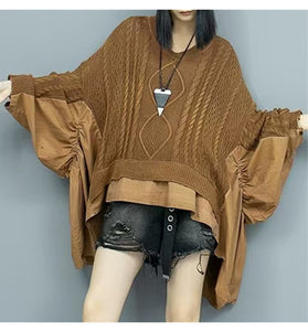 Oversized Cable Knit Sweater