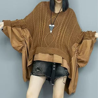 Oversized Cable Knit Sweater