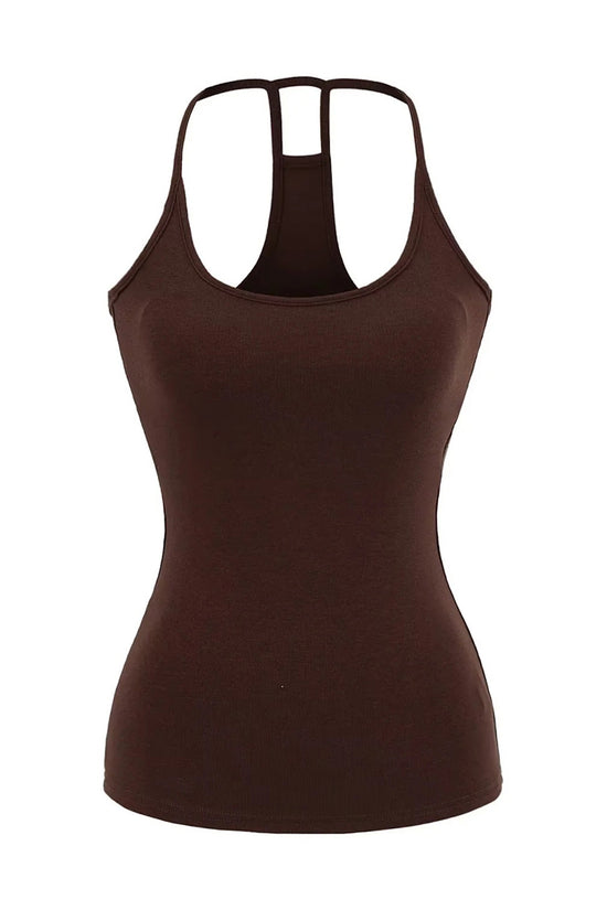 Racerback Sleeveless Active Tank Top