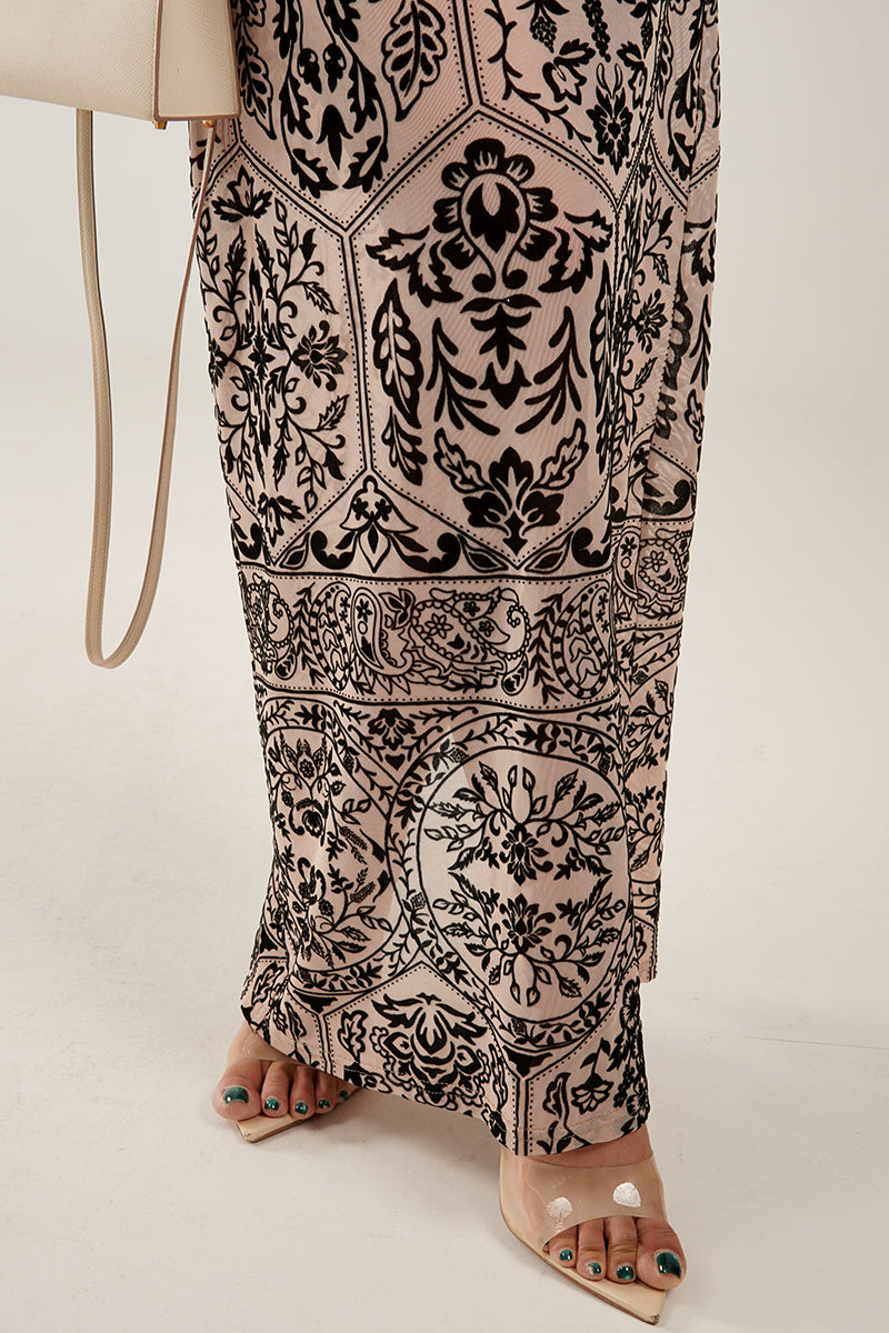 Printed Cami Maxi Dress