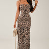 Printed Cami Maxi Dress