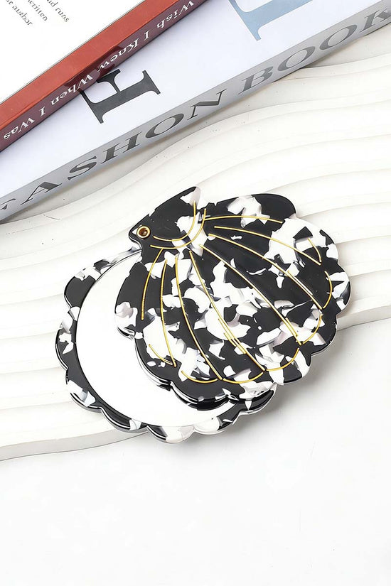 Seashell Compact Mirror