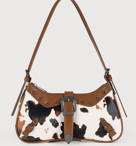 Chic Animal Print Shoulder Bag