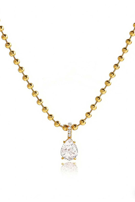 Heart Pendant Necklace with Extender Chain