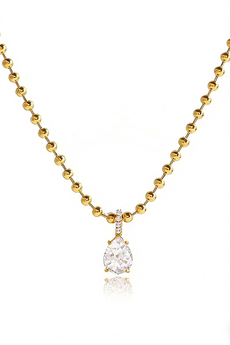Heart Pendant Necklace with Extender Chain