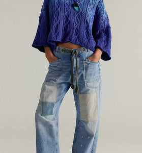Urban Chic Straight Leg Denim Pants