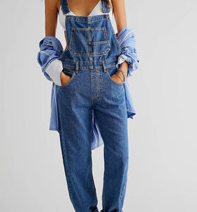 Casual Denim Jumpsuit