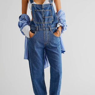 Casual Denim Jumpsuit