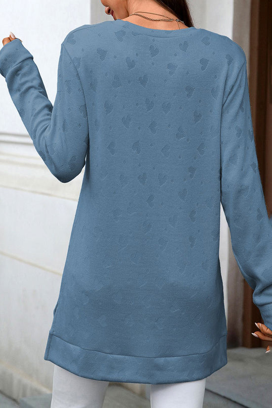 Long Sleeve Oversized Tunic Tee