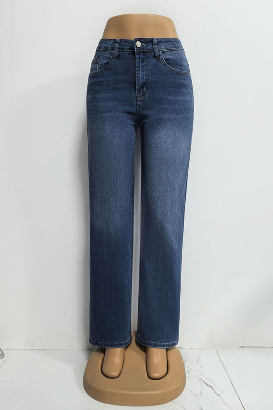 Trendy Straight Jeans