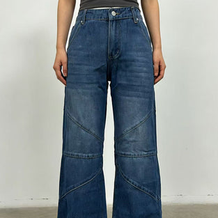Classic Straight Jeans with Modern Flare