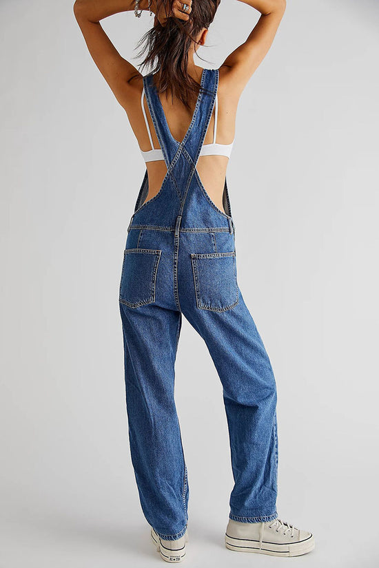 Casual Denim Jumpsuit