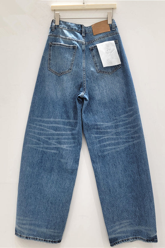 Trendy Straight-Leg Embellished Jeans