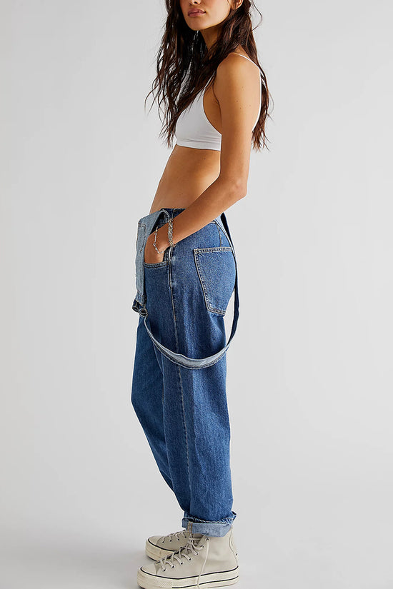 Casual Denim Jumpsuit