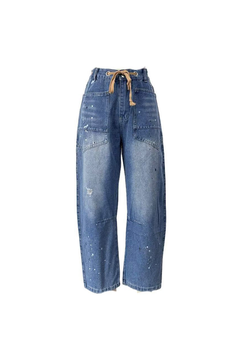 Urban Chic Straight Leg Denim Pants