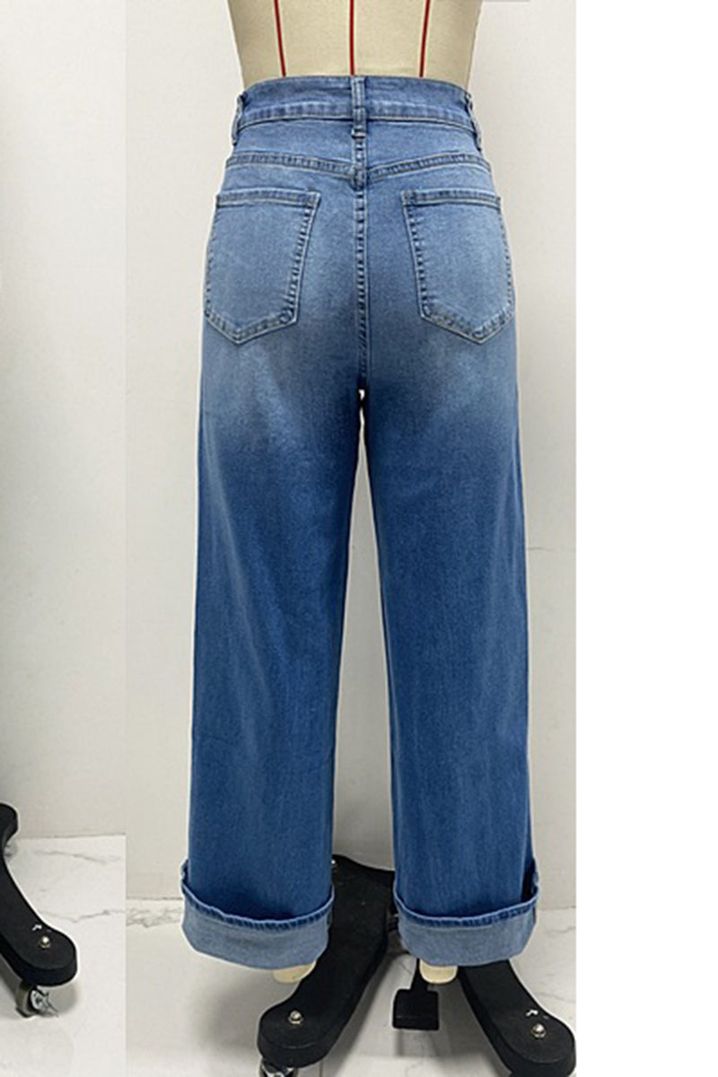 Chic Straight-Leg Jeans for Effortless Style