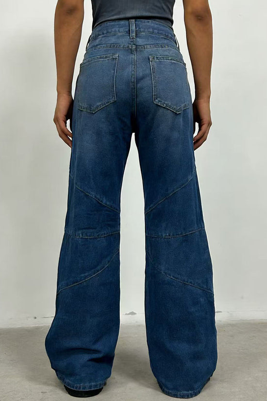 Classic Straight Jeans with Modern Flare