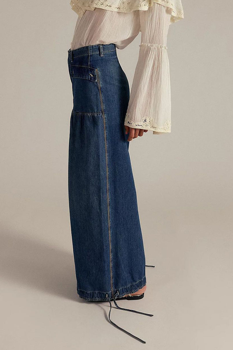 Mid-Rise Vintage Barrel Jeans