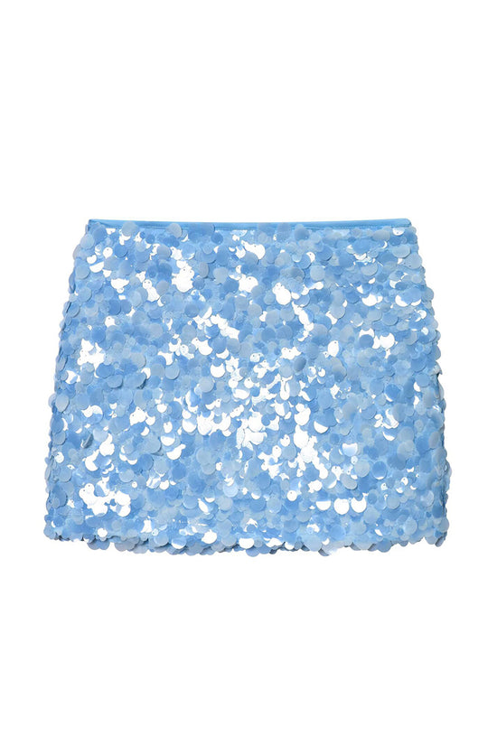 Sequin Embellished Mini Skirt