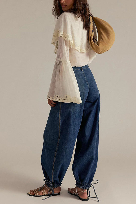 Mid-Rise Vintage Barrel Jeans