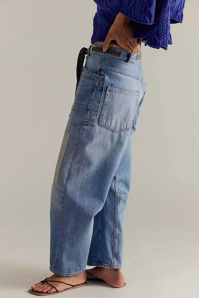 Urban Chic Straight Leg Denim Pants