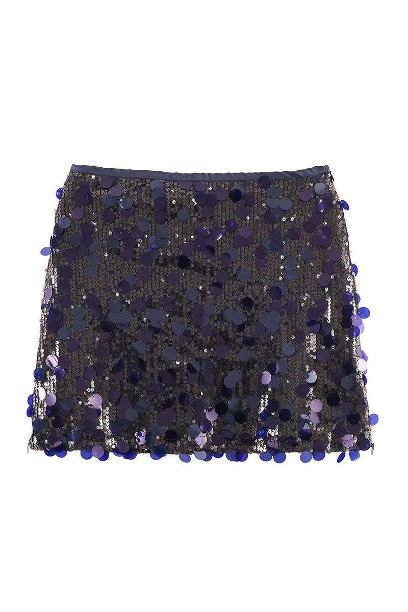 Sequin Glam Mini Skirt