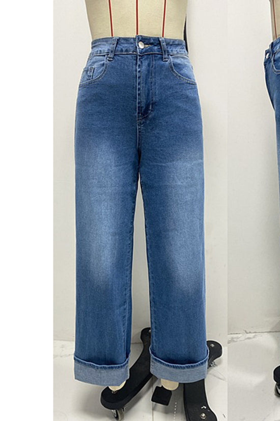 Chic Straight-Leg Jeans for Effortless Style