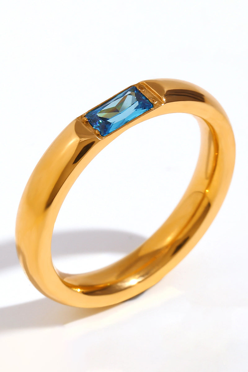 Elegant Birthstone Ring