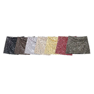 Sequin Mini Skirt