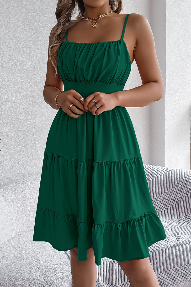 Flowy Sleeveless Midi Dress