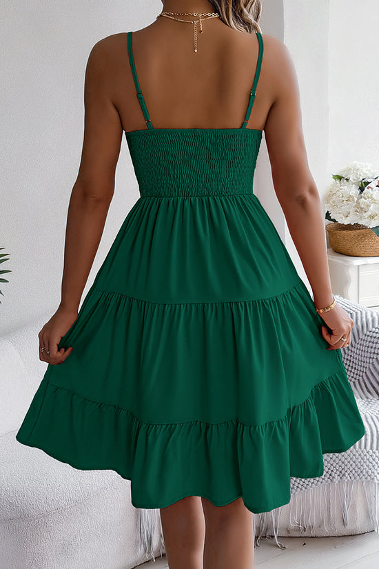 Flowy Sleeveless Midi Dress