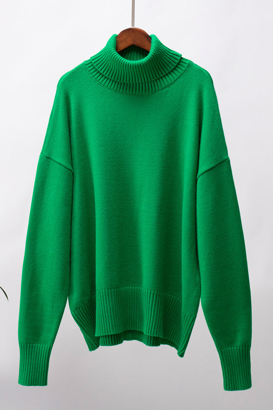 Cozy Turtleneck Relaxed Sweater