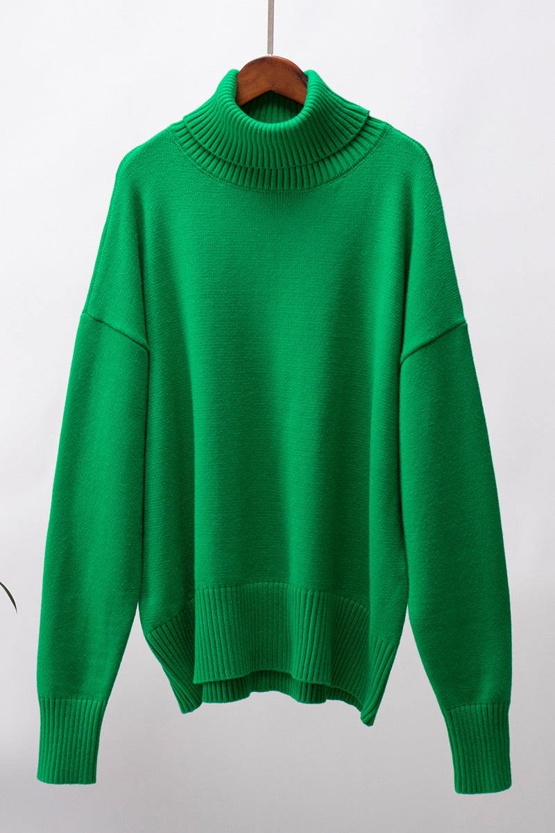 Cozy Turtleneck Relaxed Sweater