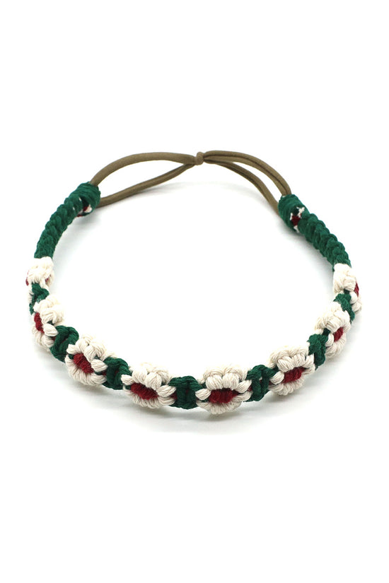 Floral Woven Headband