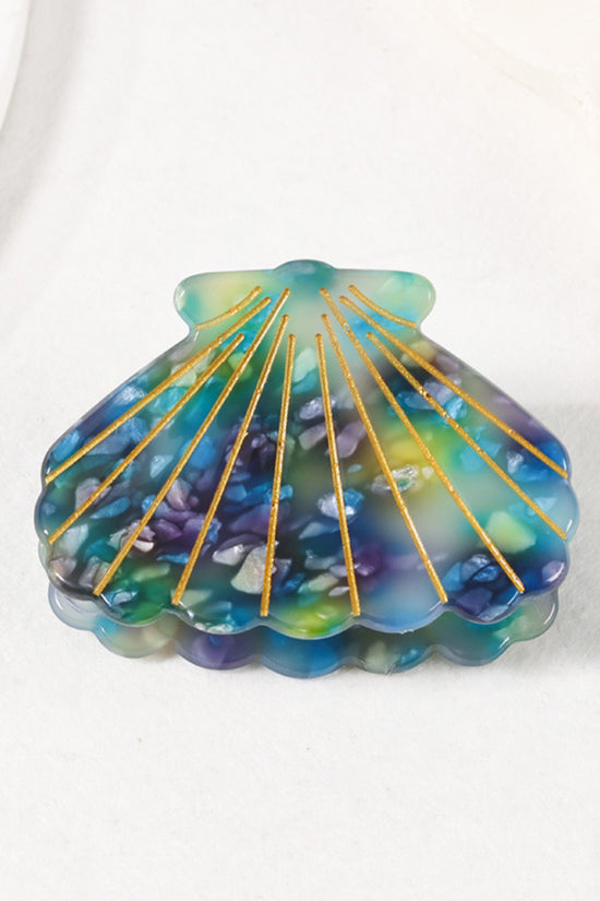 Shell-Shaped Hair Claw