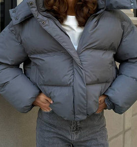 Padded Hooded Puff Coat