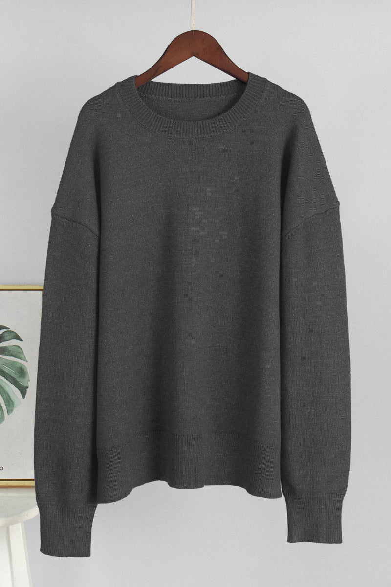 Classic Crewneck Pullover Sweater