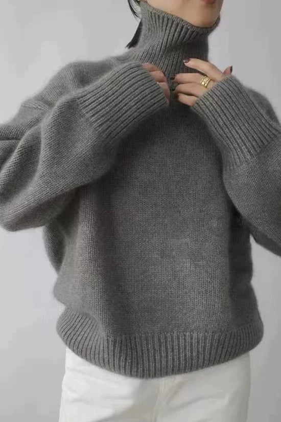 Cozy Turtleneck Oversized Sweater