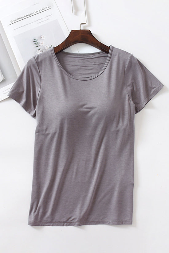 Classic Crew Neck Short Sleeve T-Shirt