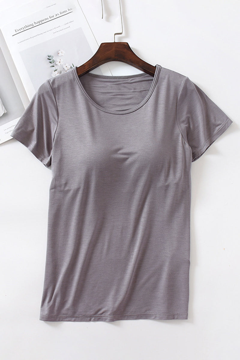 Classic Crew Neck Short Sleeve T-Shirt